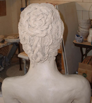 Myrrhia's sculpture